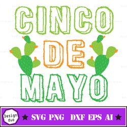 Cinco De Mayo Mexican Cactus Svg, Cinco De Mayo Svg