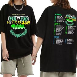 2 Sides Feliz Cumpleanos Ferxxo Shirt, Ferxxo Tour Shirt, Feid North America 2023 Tour Shirt, Music Tour 2023 Shirts
