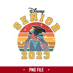 Disney Senior 2023 Png, Stitch Senior Png, Disney Png Digital File
