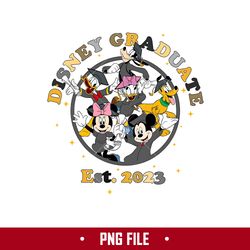 Disney Granuate Est 2023 Png, Graduation Png, Disney Png Digital File