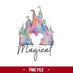 Macgic Kingdom Png, Disneyland Png, Disney Sublimation Png Digital File