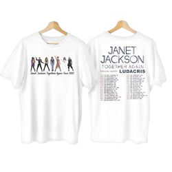 2 Sides Janet Jackson Shirt, Janet Jackson Together Again Tour 2023 Shirt, Together Again Tour Shirts