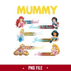 Disney Princess Mummy Png, Mummy Png, Dinsey Png Digital File