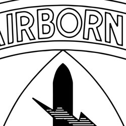 Special-Forces-Group-Patch-with-Airborne-Tab Vector, SVG Engraving,Digital file
