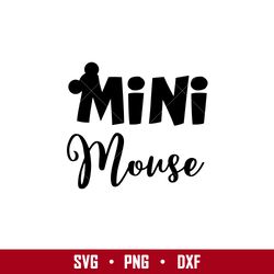 Mini Mouse Svg, Mickey Mouse Svg, Disney Svg, Png Eps Digital File
