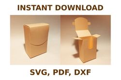 mtg deck box template, box template svg, svg files, svg, cricut