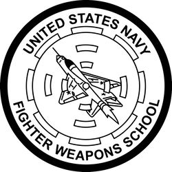 Navy Fighter Weapons School Topgun Patch Vector Vector Filee., SVG Engraving,Digital file