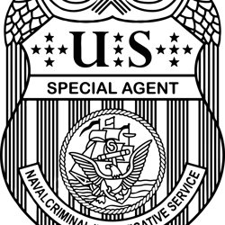 Navy NCIS Badge   Vector File., SVG Engraving,Digital file