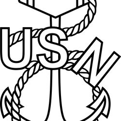 Navy Traditional Anchor Vector File., SVG Engraving,Digital file