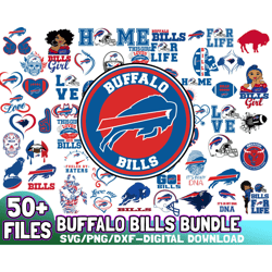 Bundle Buffalo Bills Svg, Football Team Svg