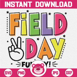 School Field Day Fun Day Svg, Field Day 2023 Teacher Kids Svg, Retro School Game Day, Field Day Teacher Png, Mothers Day