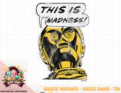 Star Wars C-3PO This is Madness Text Bubble png