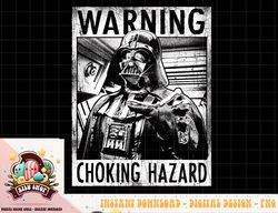 Star Wars Darth Vader Choking Hazard Vintage Graphic png