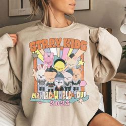 Stray Kids Shirt, Stray Kids Zoo Shirt, Stray Kids Maniac World Tour Tee, Maniac Stray Kids Shirt
