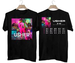 2 Sides Usher Shirt, Usher My Way The Vegas Residency Tour 2023 Shirt, Usher Tour 2023 Shirt