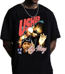 Usher Shirt, Usher Rapper Shirt, Usher My Way The Vegas Residency Tour 2023 Shirt, Usher Tour 2023 Shirt