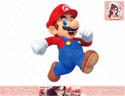 Super Mario Running Mario 3D Poster PNG Sublimation Design, Digital Design