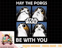 Star Wars May The Porgs Be With You png