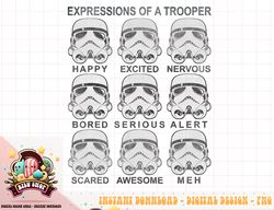 Star Wars Stormtrooper Facial Expressions Graphic png