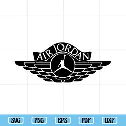 Air Jordan Logo Silhouette Svg, Logo Svg, Jump Svg, Basketball Svg, Jumpman Logo Svg