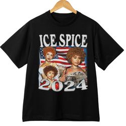 Ice Spice 2024 Shirt, Ice Spice Shirt, Ice Spice Homage Shirt, Retro Vintage Ice Spice Shirt, Ice Spice Fan Gift