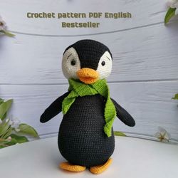 Pattern crochet penguin | crochet pattern easy | crochet pattern penguin amigurumi | crochet penguin kids | crochet peng