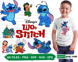 Lilo and Stitch SVG Bundle: High-Quality Vector Graphics, SVG - PNG - DXF - EPS  Perfect SVG designs