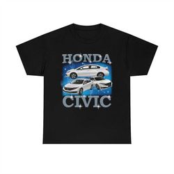 Honda Civic Driver diamond vintage funny meme tee