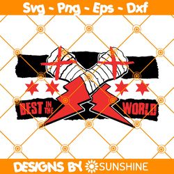 CM Punk Wrestler AEW SVG PNG, Best In The World SVG, All Elite Wrestling Svg, File For Cricut