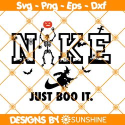 nike just boo it svg, skeleton just boo it svg, witch just boo it svg, halloween skeleton svg, file for cricut