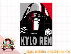 Star Wars The Force Awakens Kylo Ren Poster png
