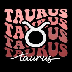 Taurus SVG PNG, Stacked Taurus SVG Cricut For Files Design