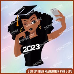 Black Girl Graduate Png, Woman Graduation Png, Digital File, PNG High Quality, Sublimation, Instant Download