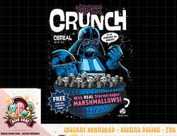 Star Wars Vader Crunch Breakfast Cereal Retro png