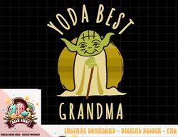 Star Wars Yoda Best Grandma Cartoon Yoda png