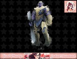 Marvel Avengers Endgame Thanos Spray Paint Graphic PNG Sublimate