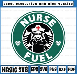 Nurse Fuel Coffee SVG,png,dxf,eps,cricut,silhouette,love,hearts,decoration,fan, t svg , Jersey,medica,doctor,surgeon