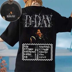 Agust D D Day Album T-shirt, SUGA D Day Album TrackList Shirt, Agust D World Tour Shirt, Suga On Tour 2023 Shirt, Agust
