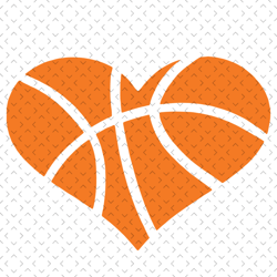 heart basketball ball svg, sport svg, basketball ball svg, basketball svg, basketball heart svg, basketball love svg, sp