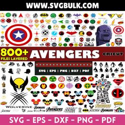 Superhero Svg Bundle, Avengers Svg Bundle, Avengers Svg, Svg for Cricut, Cut Files, Layered Digital Vector File