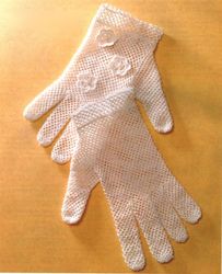 crochet bridal lace gloves pattern - gift idea vintage patterns pdf instant download