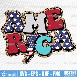 America 4th Of July Png, Patriotic, American, Leopard, Sublimation Design Downloads