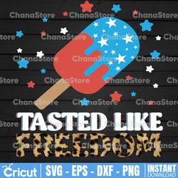 Tastes Like Freedom Png | Sublimation Designs Downloads | 4th Of July | Png Files For Sublimation | Fourth of July
