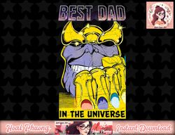 Marvel Thanos Best Dad In The Universe Men s T-Shirt copy PNG Sublimate