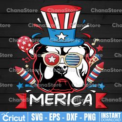 4th of July png French Bulldog Merica png Independence Day png Frenchie