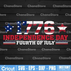 1776 Independence Day PNG, Patriotic, 4th of July, Sublimation Design Downloads