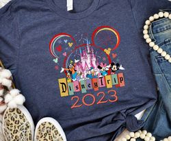 Family Disney Vacation Tshirt, Disneyworld Trip Tee, Disney Trip 2023 T-Shirt, Mickey Ears Disney Shirt