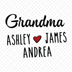 custom grandchildren name svg, mothers day svg, grandchildren svg, love grandchild svg, grandma svg, family svg, home sv