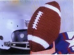 Crochet Stuffed Football pattern -Classic Soft Toy Vintage patterns PDF Instant download