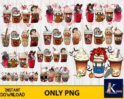 25 file Halloween horror Coffee Png